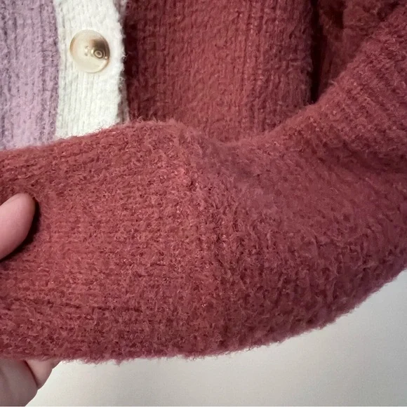 Böhme Lacey Colorblock Cardigan Sweater - Picture 7 of 13